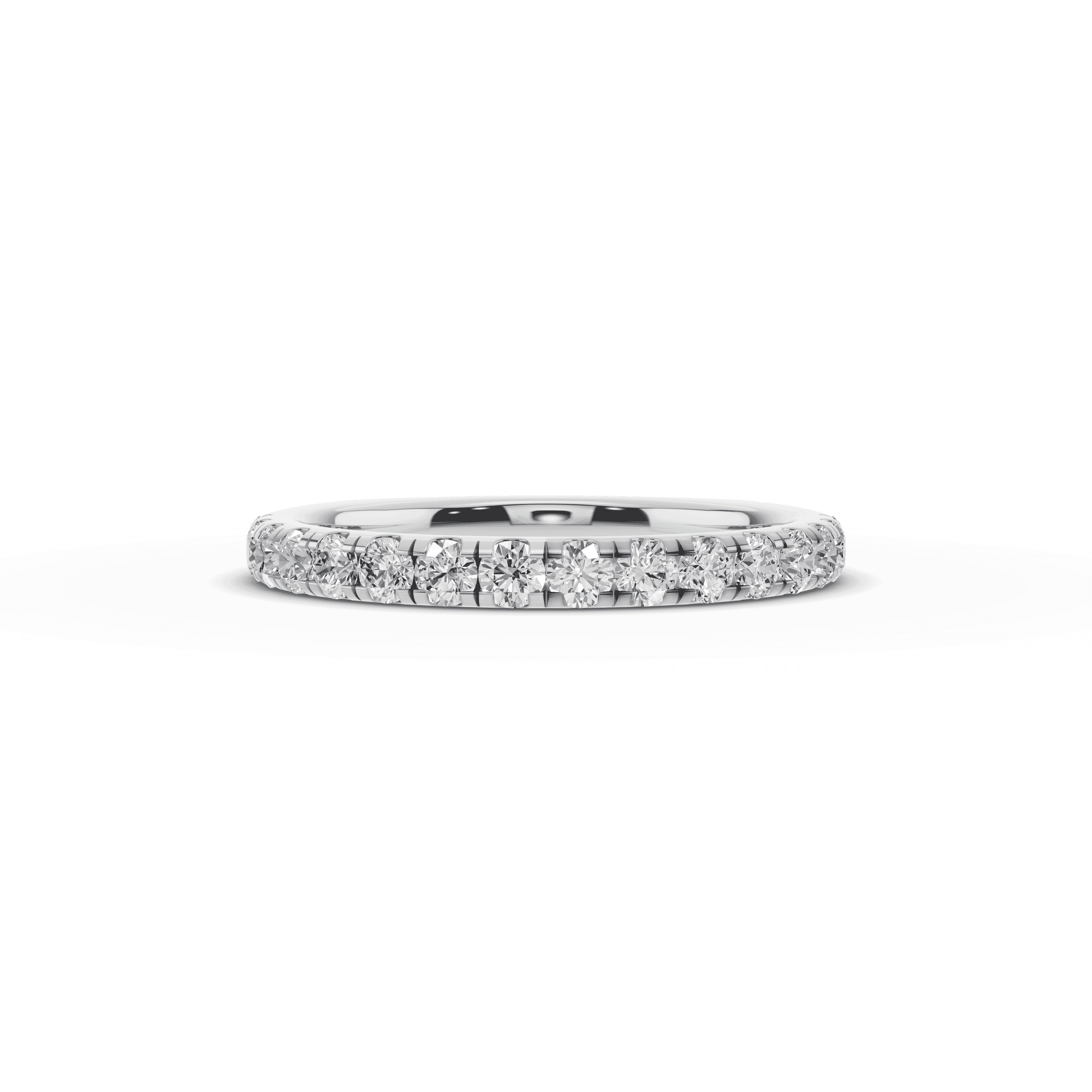 Tradition Pavé Lab Euroshank Wedding Band (½ ct. tw.)