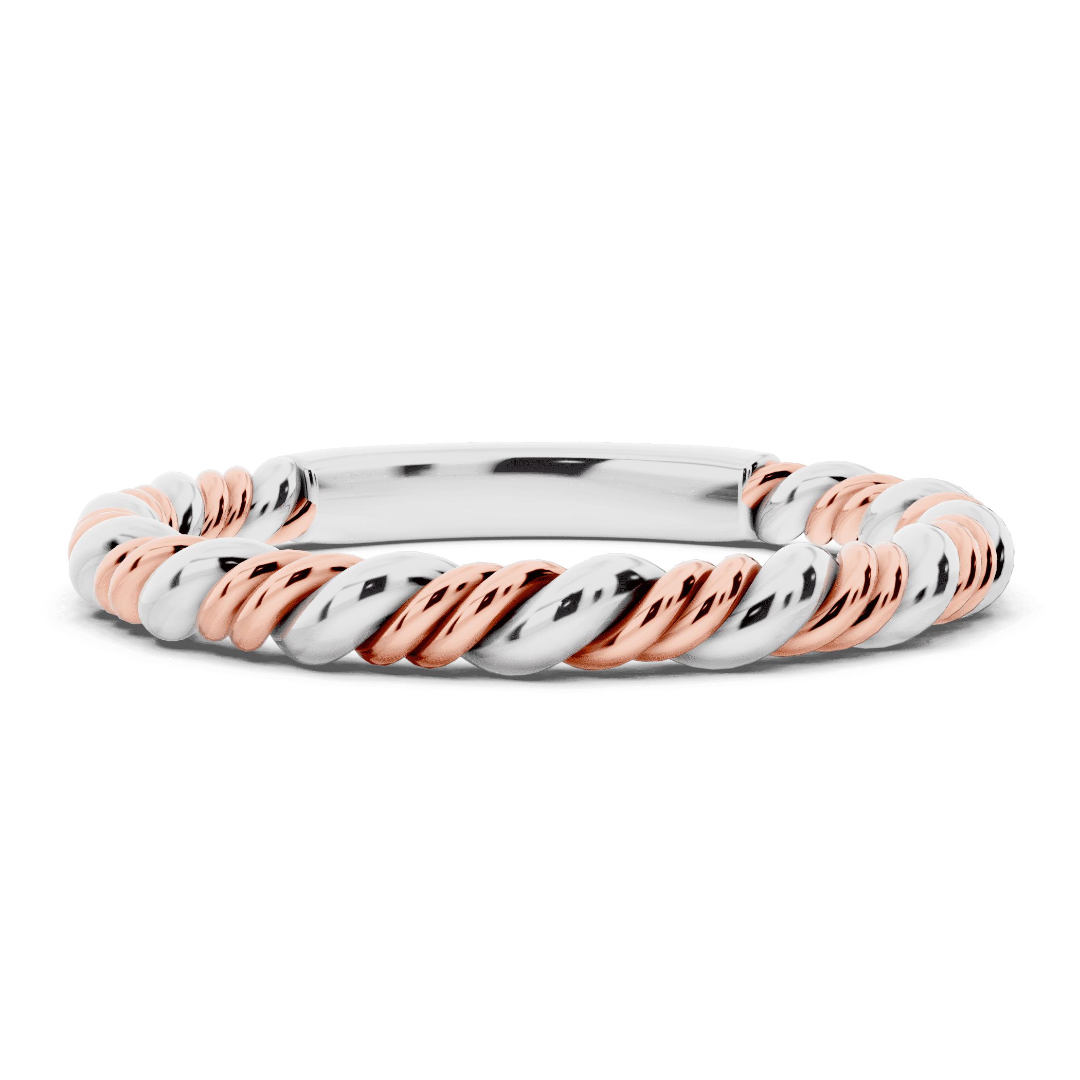 Tressa Two-Tone Twisted Band