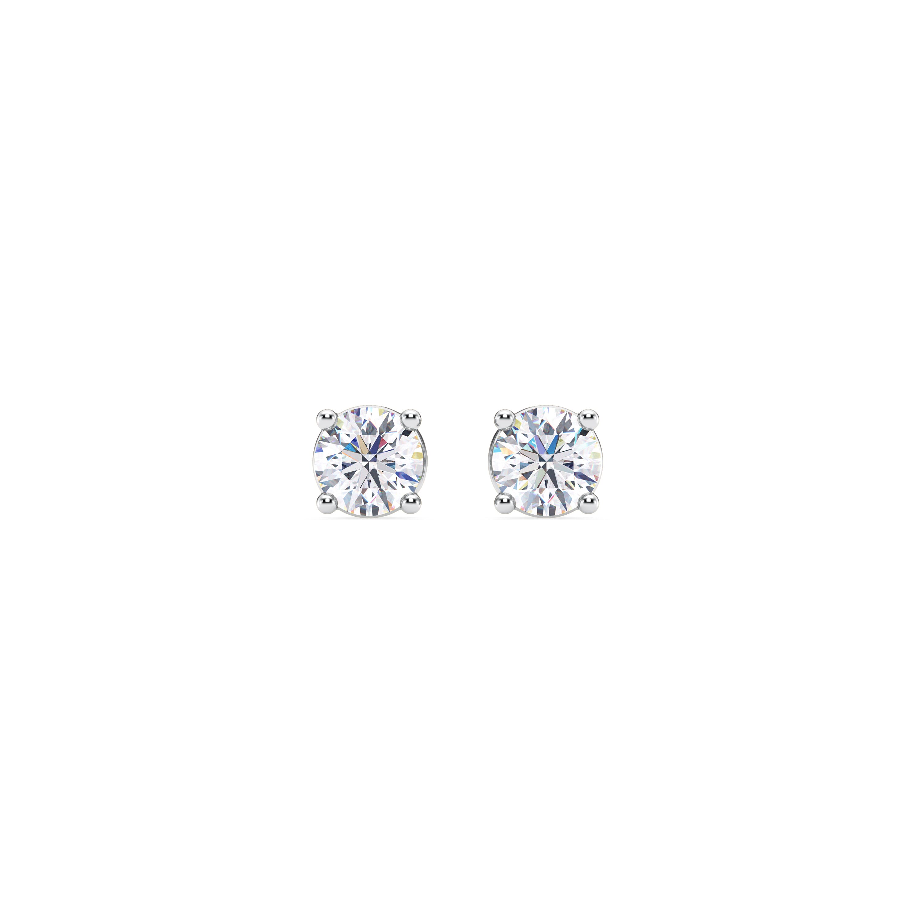Lab Diamond Stud Screw-Back Earrings (.50 ct. tw.)