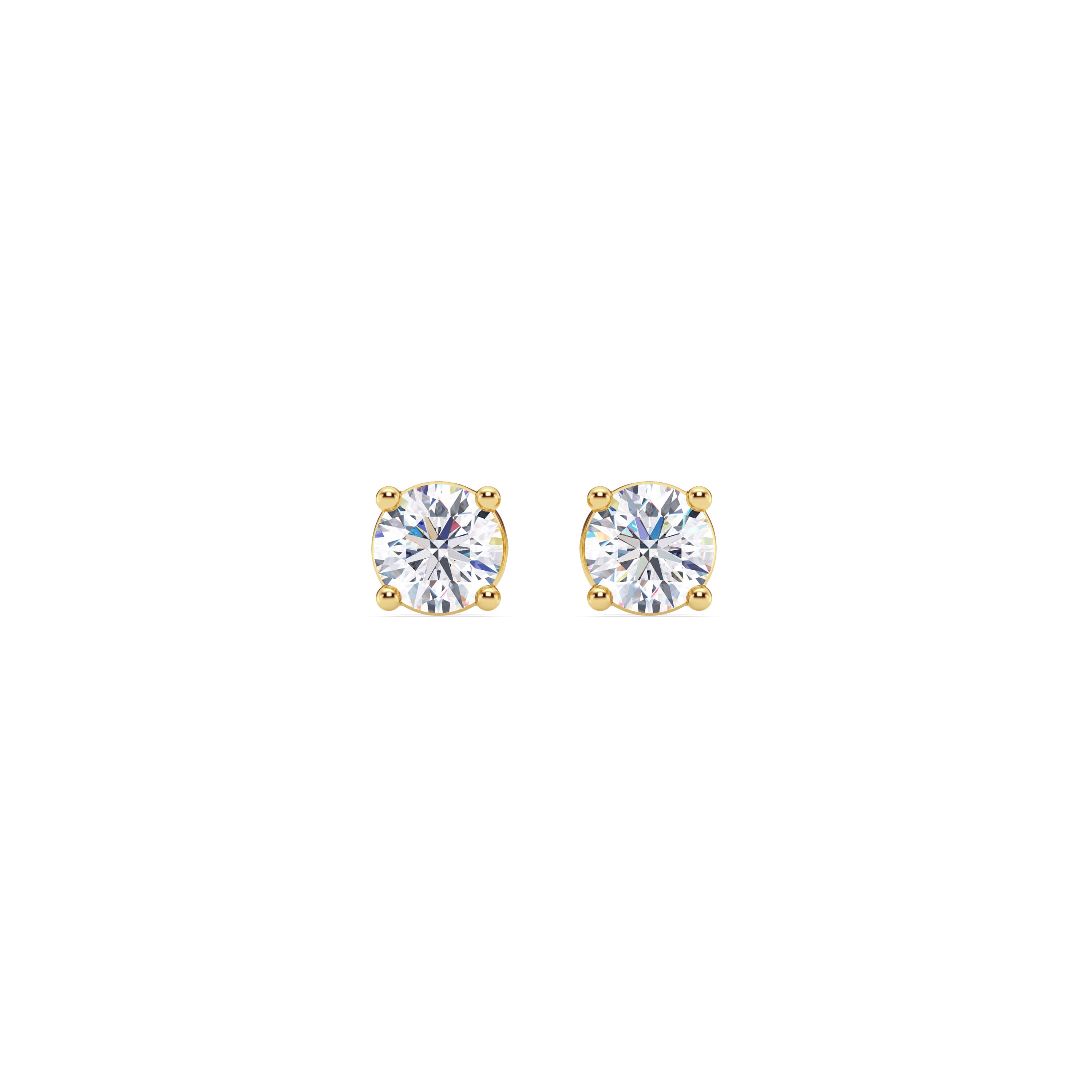 Lab Diamond Stud Screw-Back Earrings (.50 ct. tw.)