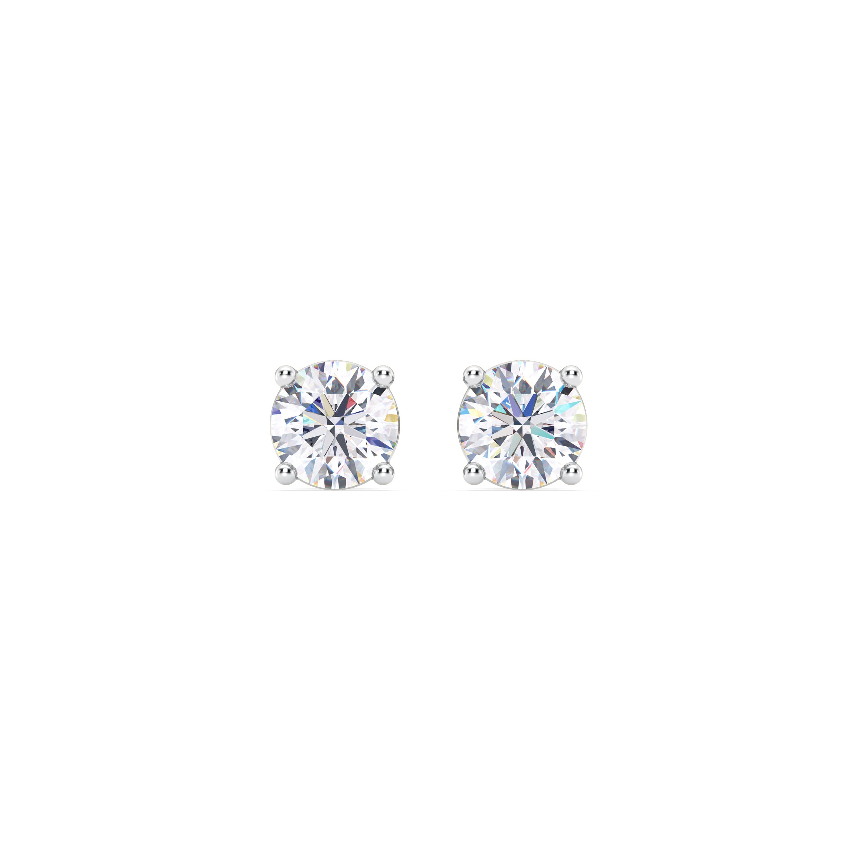 Lab Diamond Stud Screw-Back Earrings (1.00 ct. tw.)