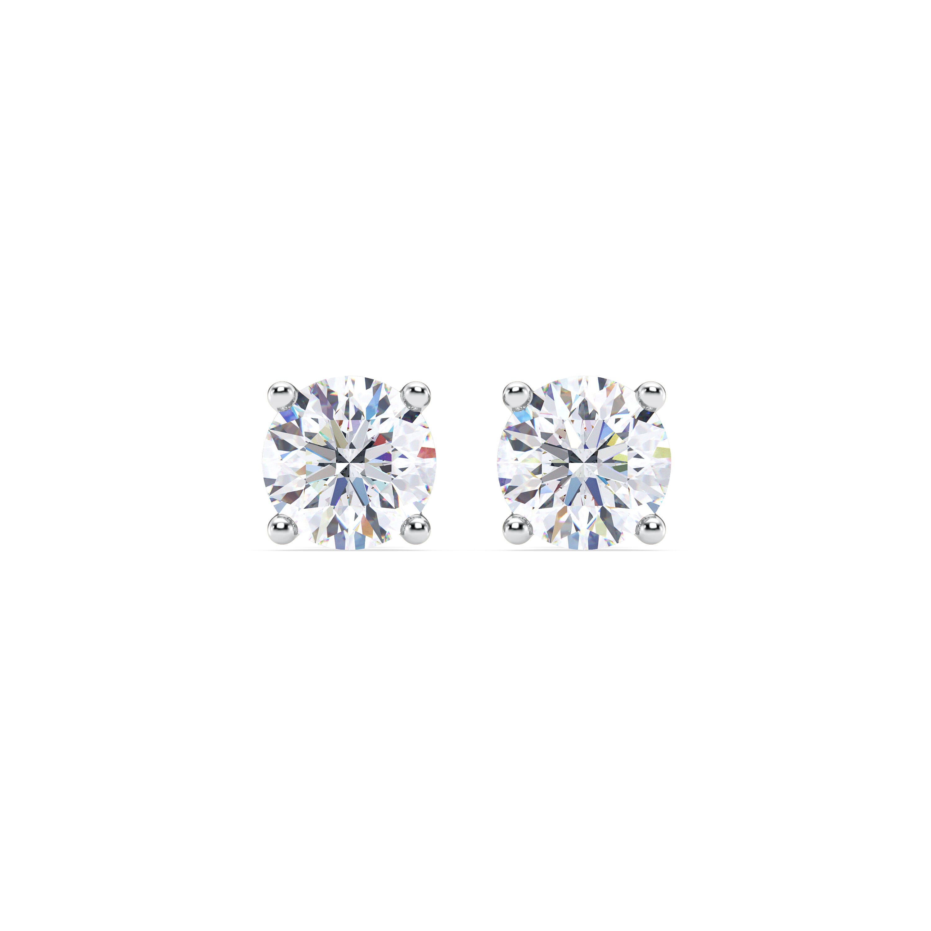 Lab Diamond Stud Screw-Back Earrings (2.00 ct. tw.)