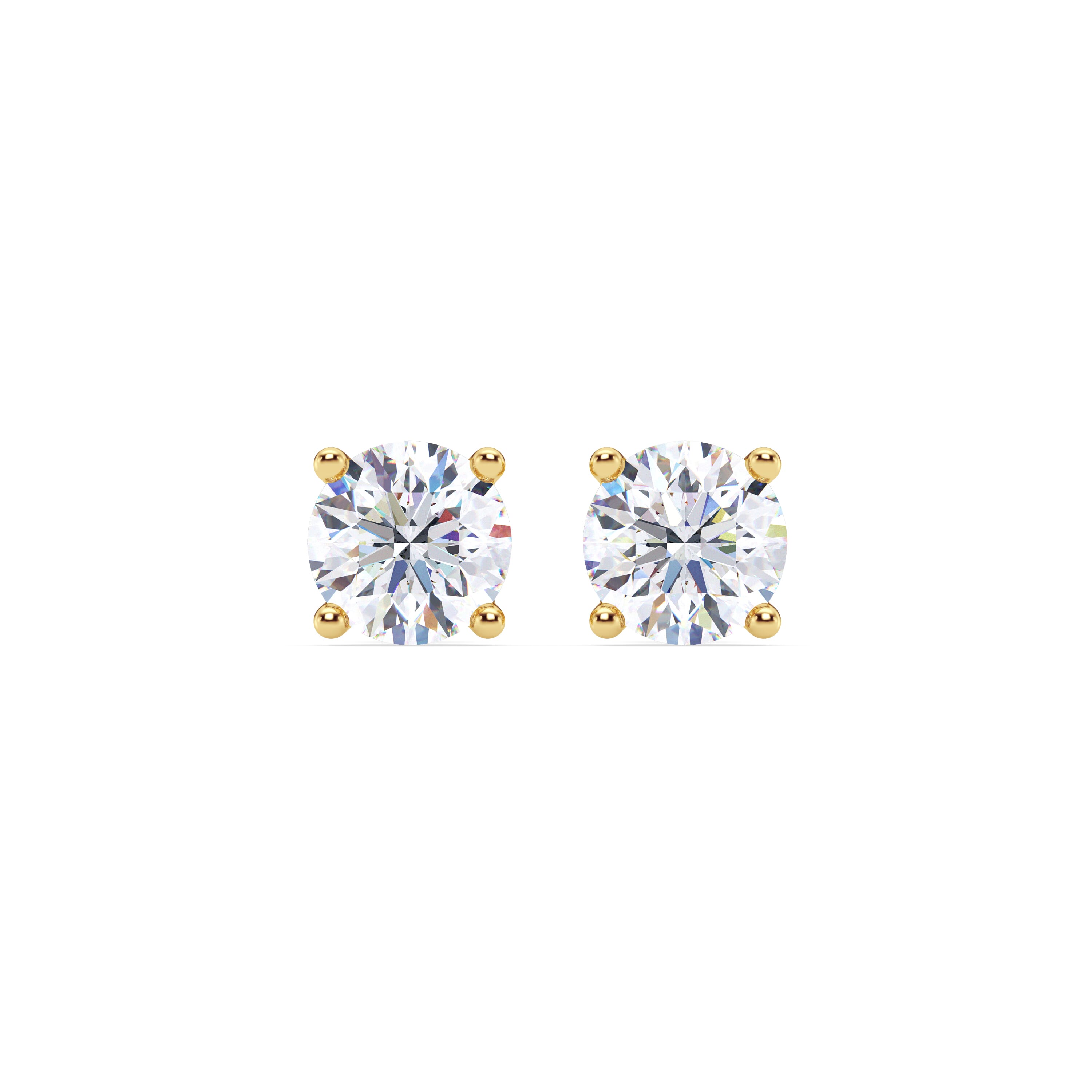 Lab Diamond Stud Screw-Back Earrings (2.00 ct. tw.)