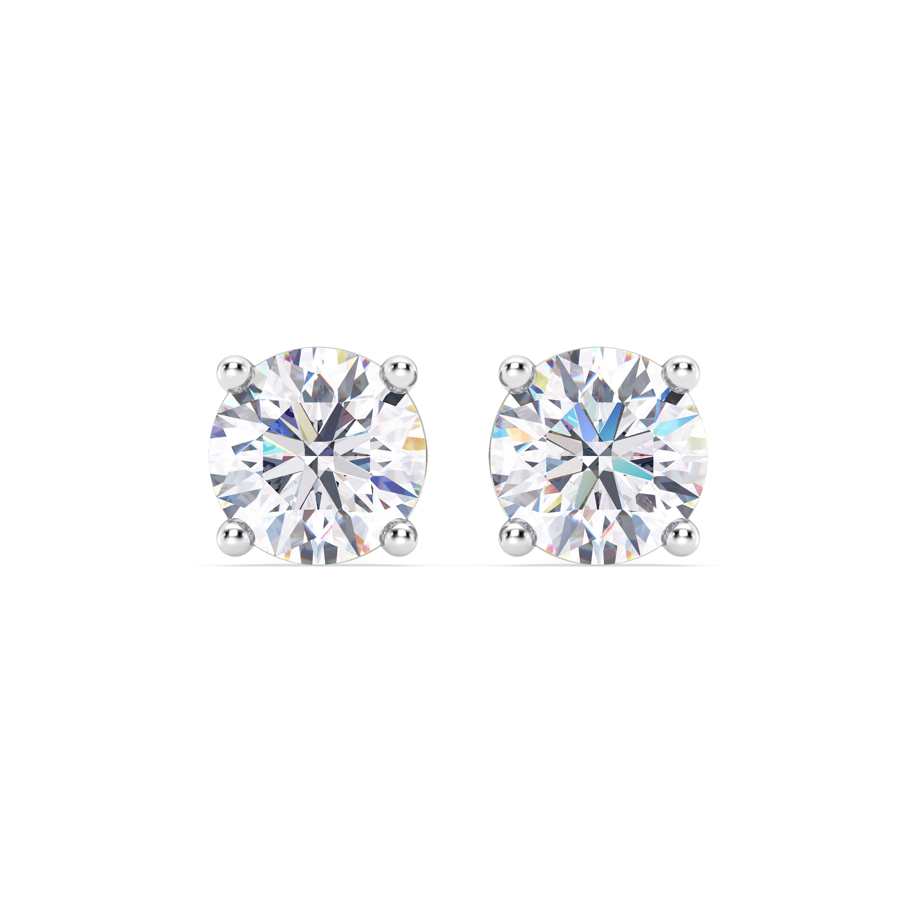 Lab Diamond Stud Screw-Back Earrings (6.00 ct. tw.)