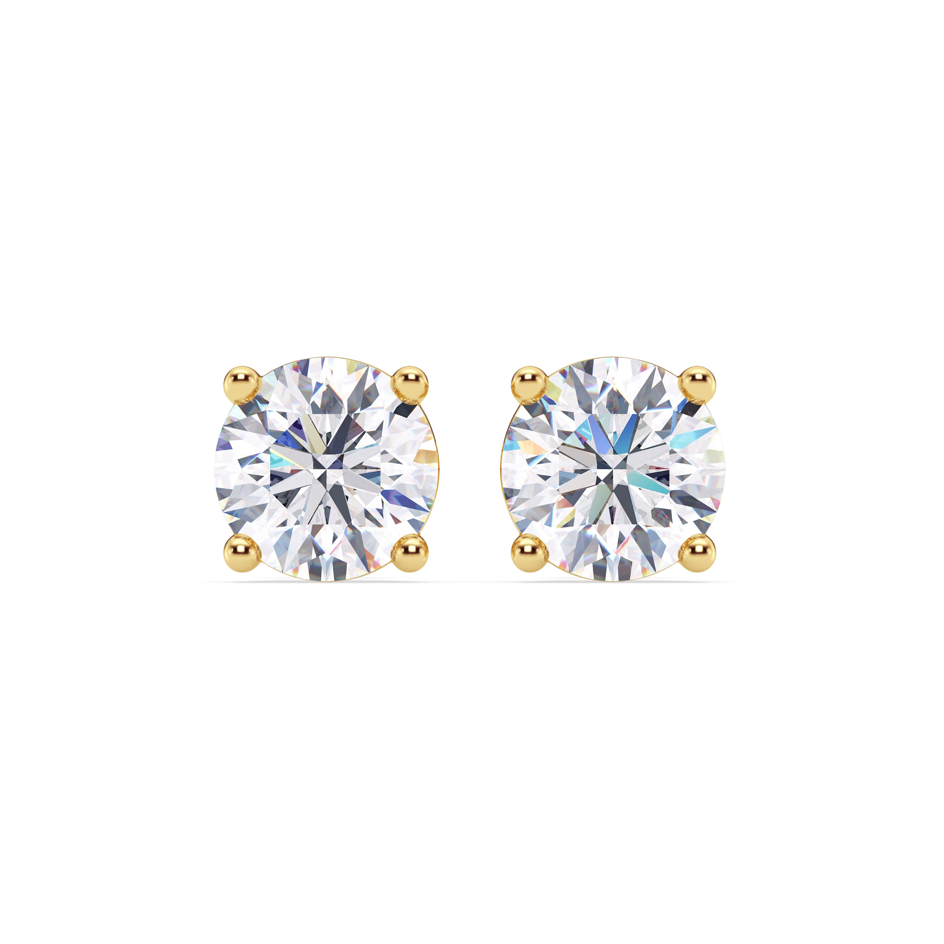Lab Diamond Stud Earrings (4.00 ct. tw.)