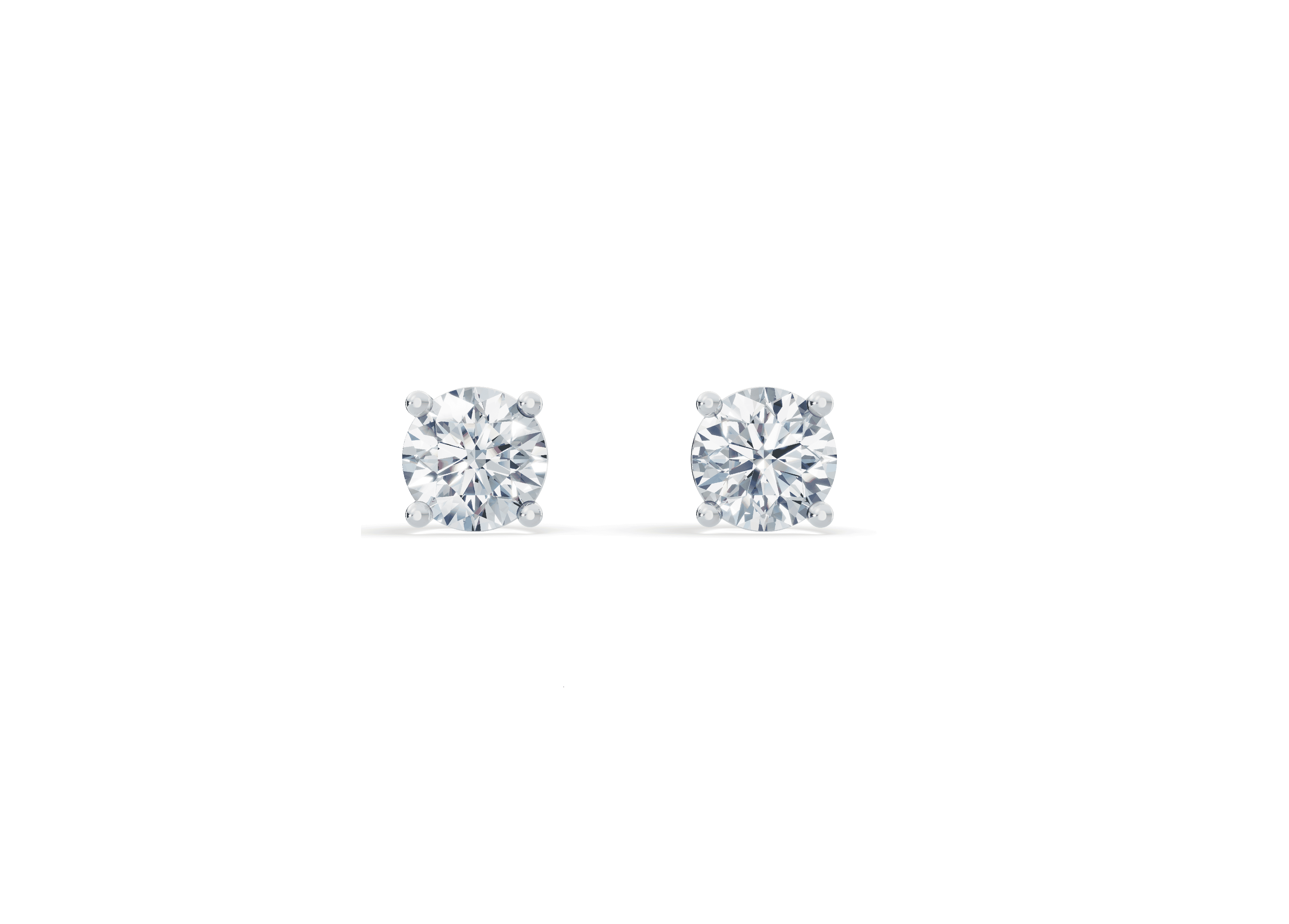 Lab Diamond Guardian Back Earrings (1.00 ct. tw.)