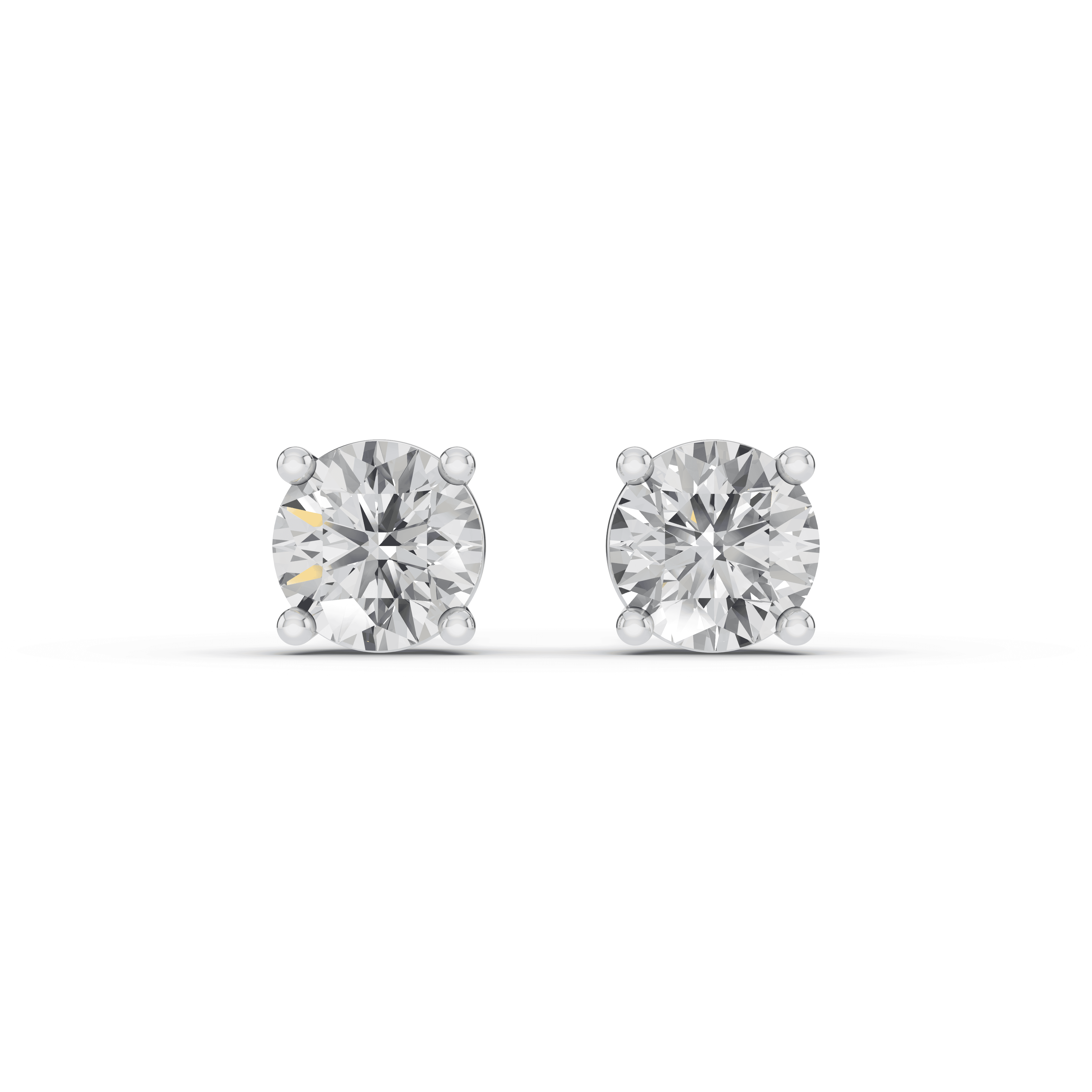 Lab Diamond Guardian Back Earrings (1.5 ct. tw.)