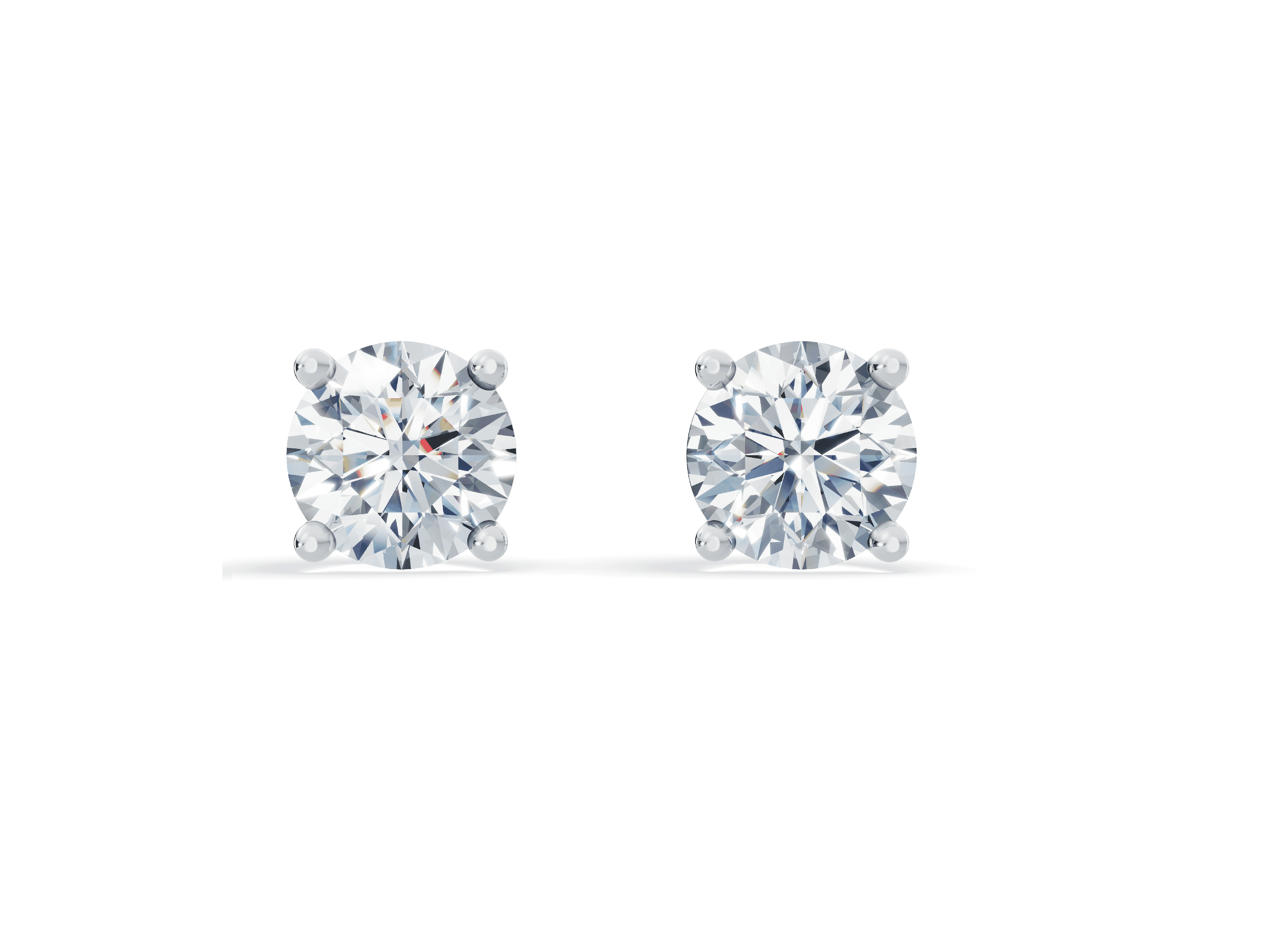 Lab Diamond Guardian Back Earrings (4.00 ct. tw.)