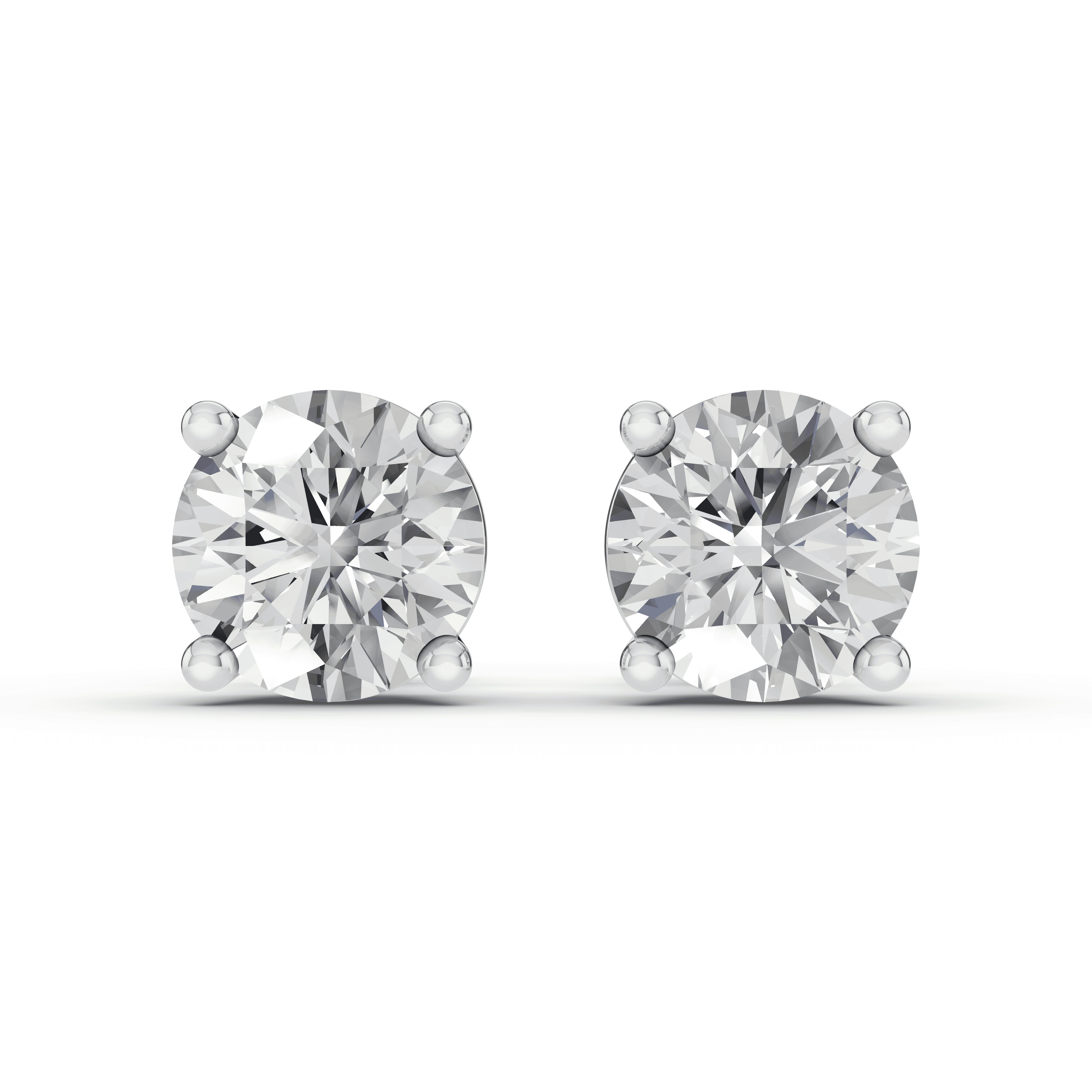Lab Diamond Guardian Back Earrings (5.00 ct. tw.)