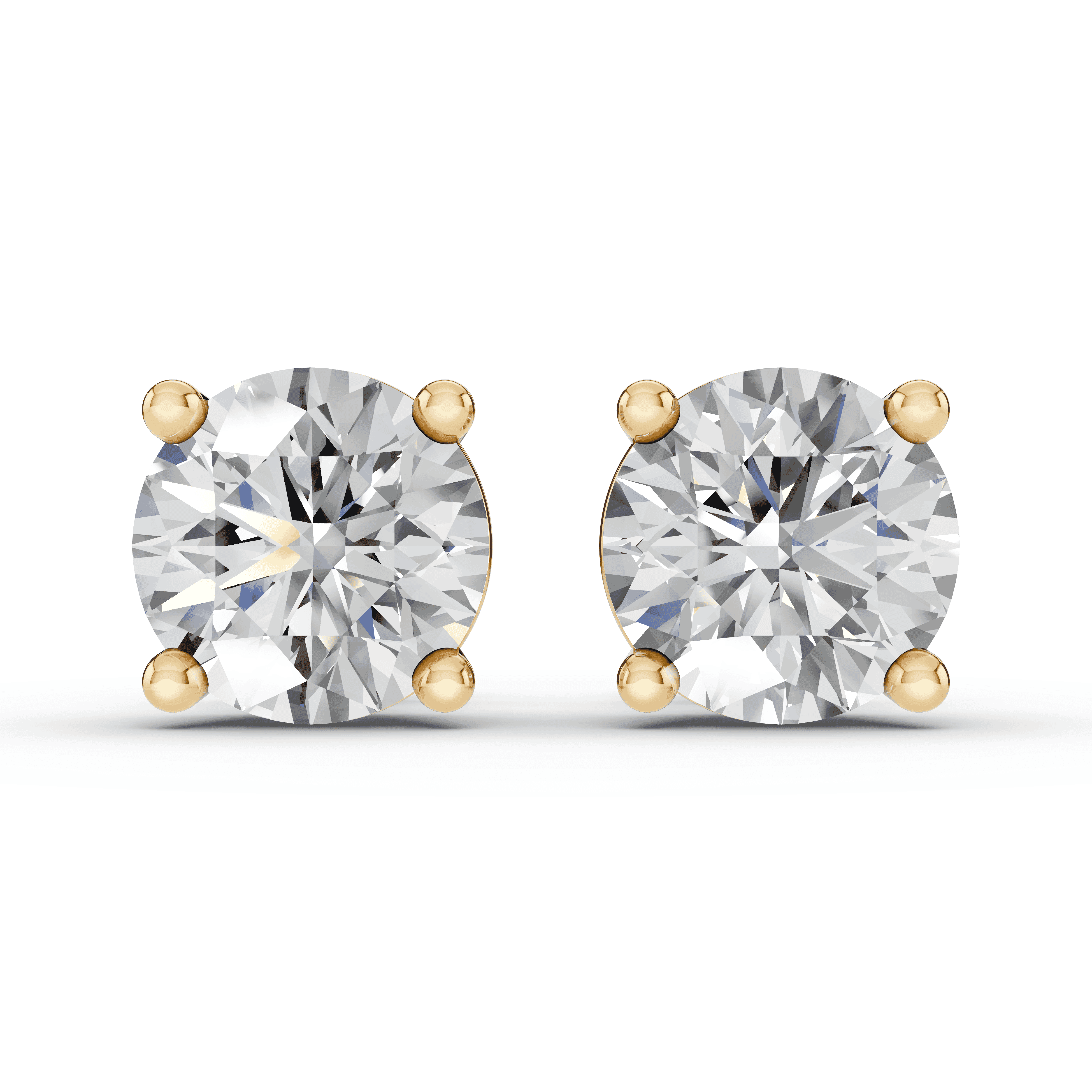 Lab Diamond Guardian Back Earrings (6.00 ct. tw.)